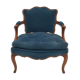Fauetuil convertible shepherdess style Louis XV blue