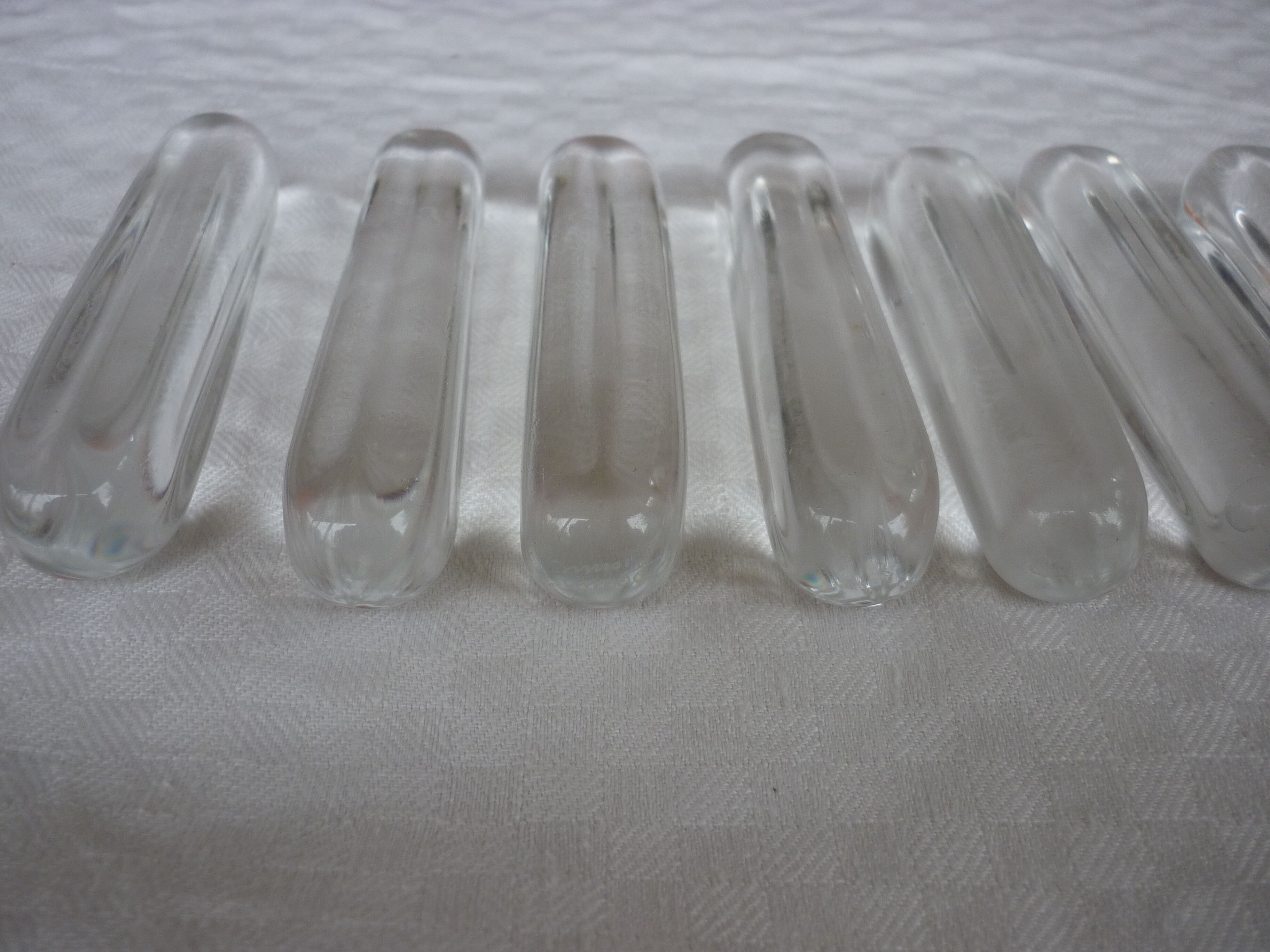 12 porte couteaux en cristal Daum France
