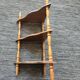 Wooden corner shelf: vintage