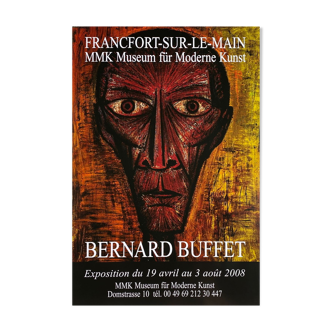 Bernard Buffet Poster Museum Frankfurt 2008