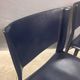 Fasem S91 chairs leather Giancarlo Vegni