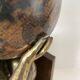 Atlas bookends, globe style with an antique world map.