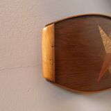 Plateau en bois vintage