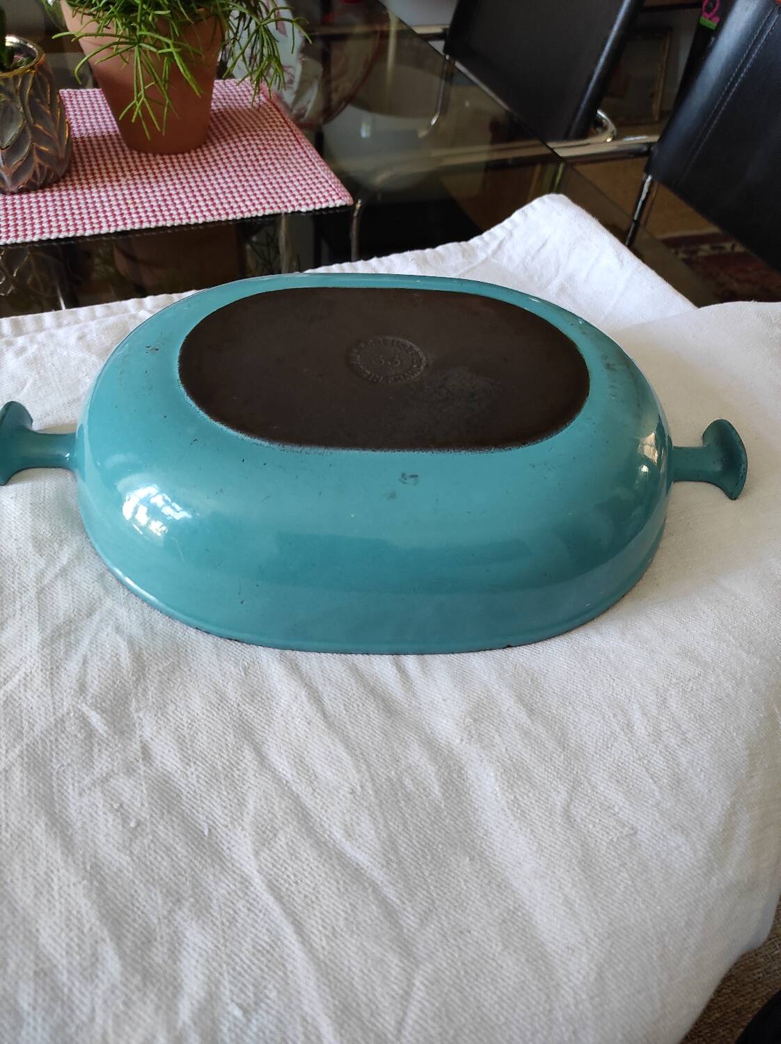 Oval dish le creuset