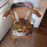Set of 4 customized armchair chairs