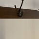 Vintage exotic wood coat rack