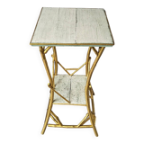 Table en bois patiné