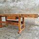 Old workbench Ott beech kitchen island or side table