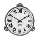 Industrial cast iron gents of leicester clock