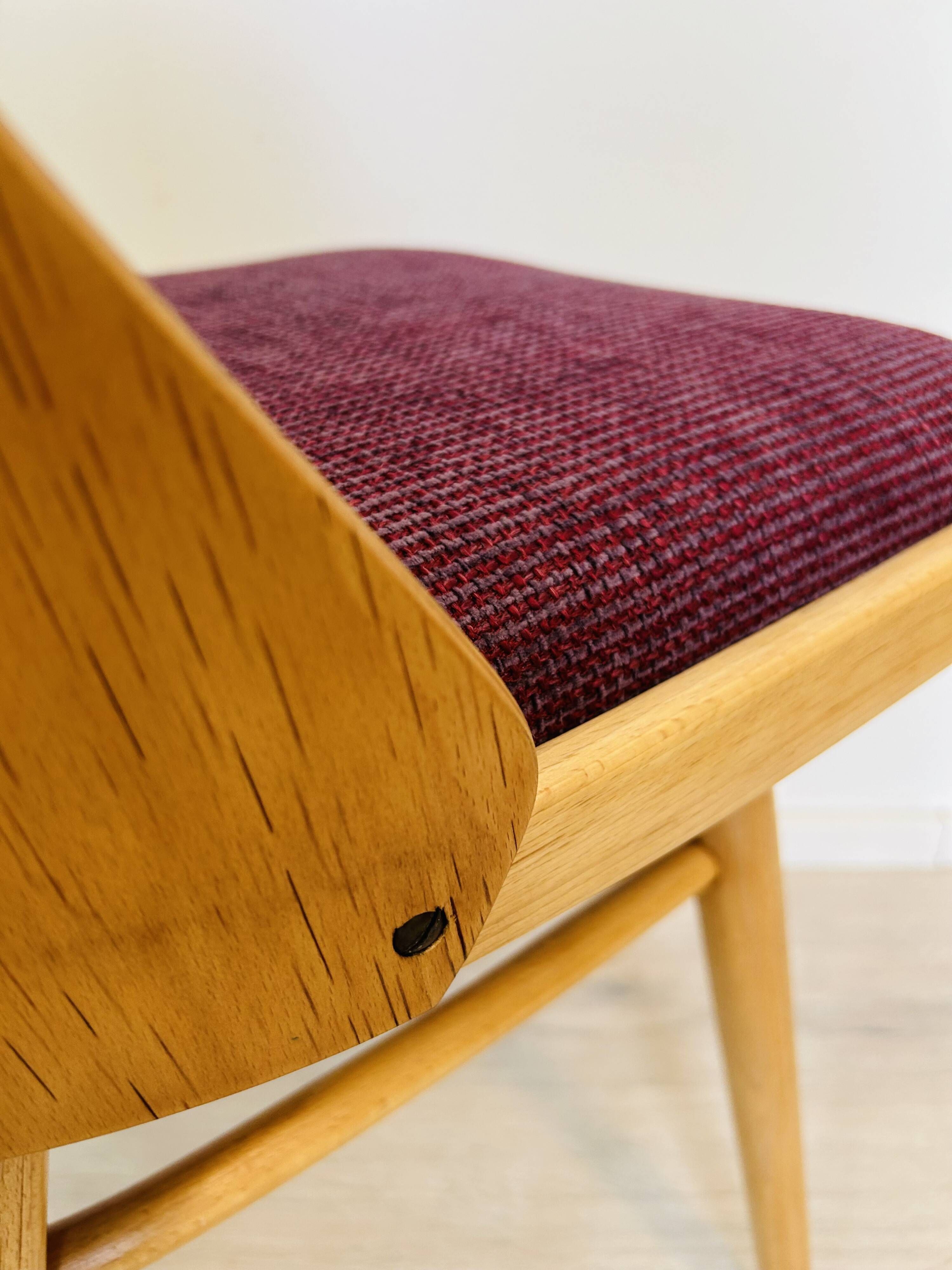 Vintage Chair by Radomir Hofman for TON, Model 514 from Czechoslovakia 1960’s