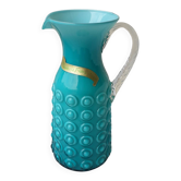 Pichet en opaline italienne 1960