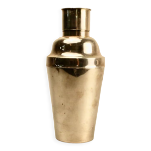 Shaker à cocktail en métal argente