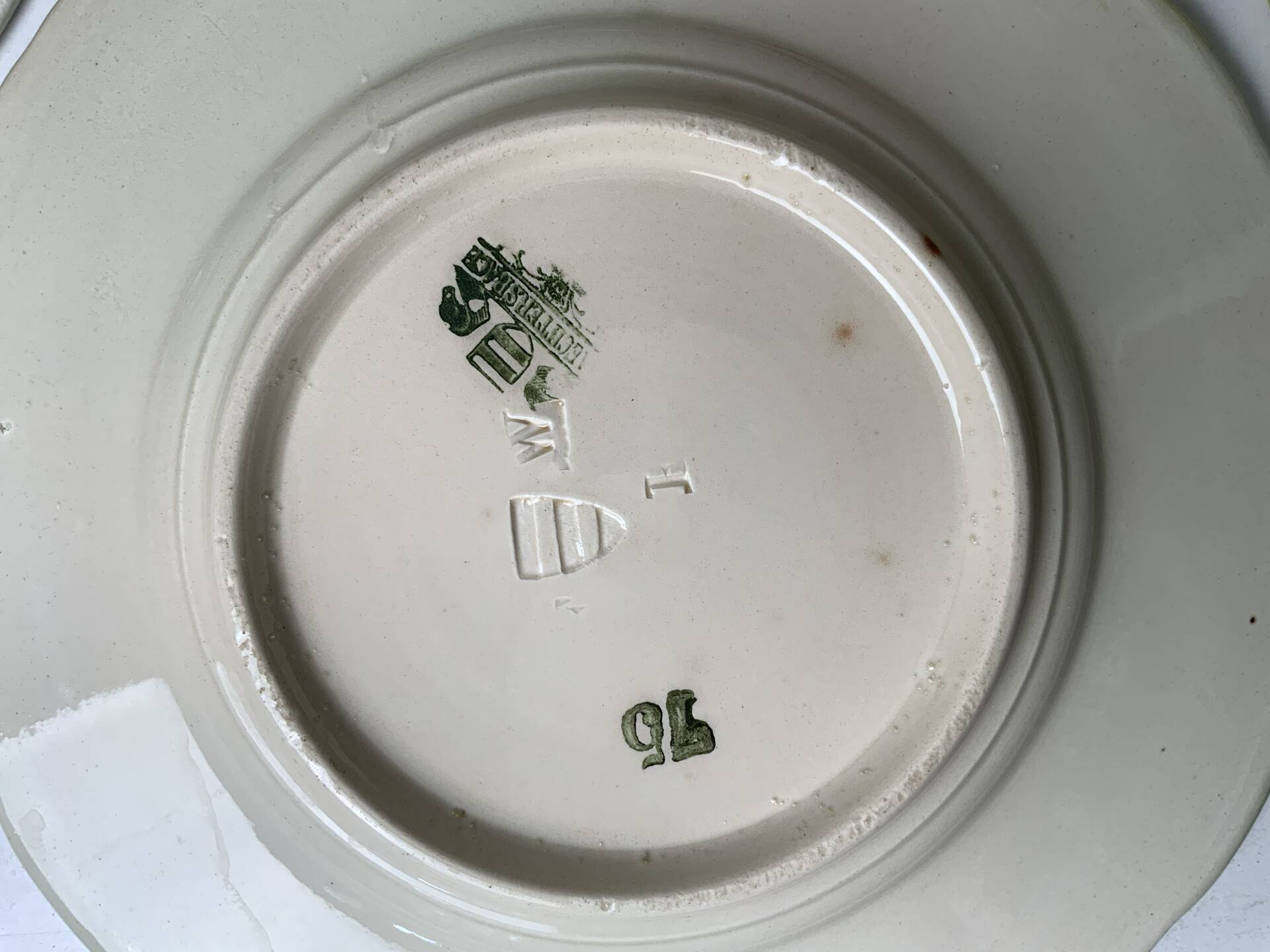 Slipware plates