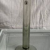 Vase tube soliflore transparent ancien