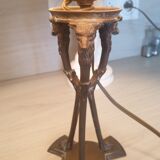 Old brass lamp
