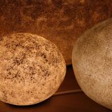 Set of 4 “Dora” model rock lamps by André Cazenave for Atelier A, 1960