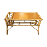 Coffee table with magazine rack Wicker