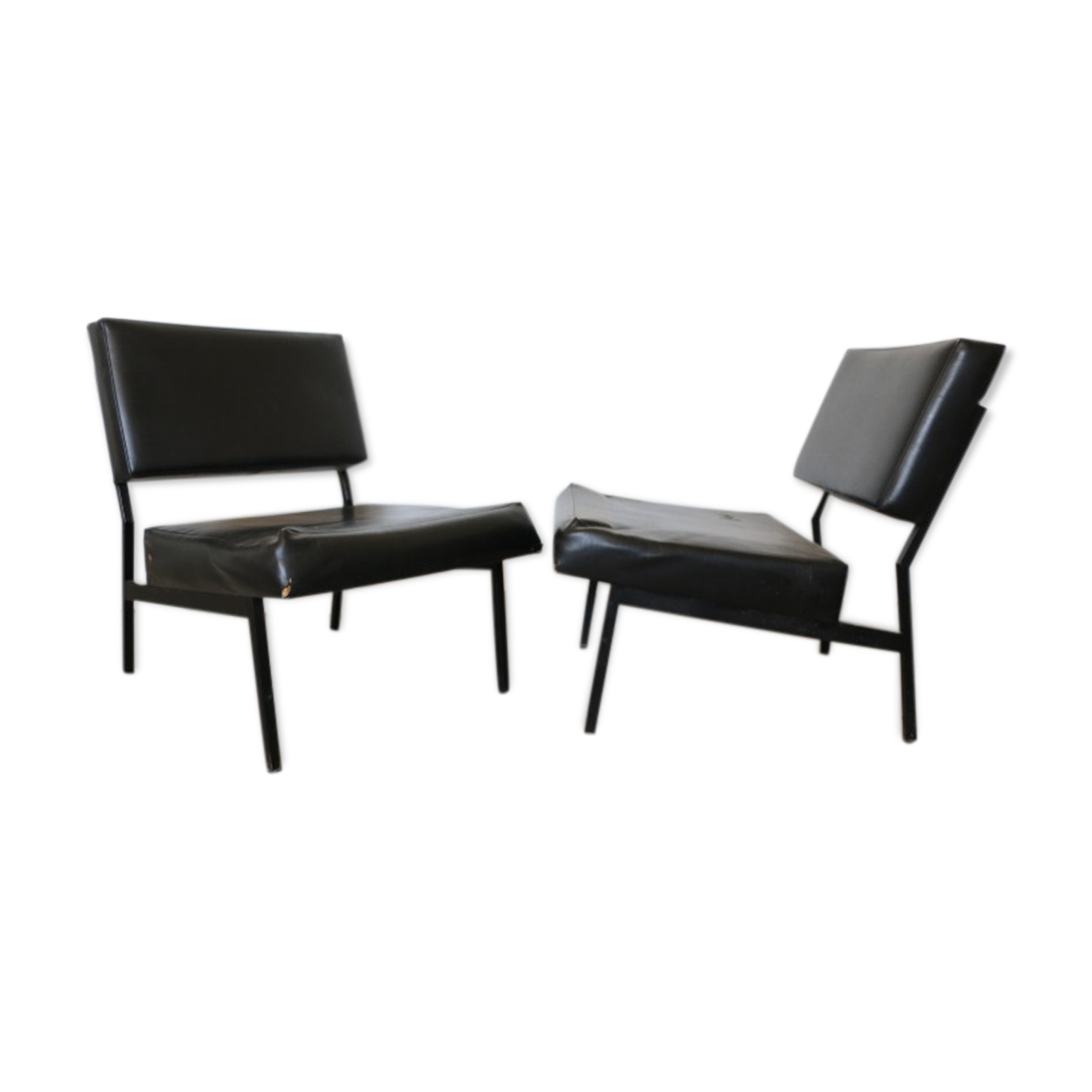 2 metal heaters skaï 1960