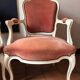 Pair of Louis XV style cabriolet armchairs