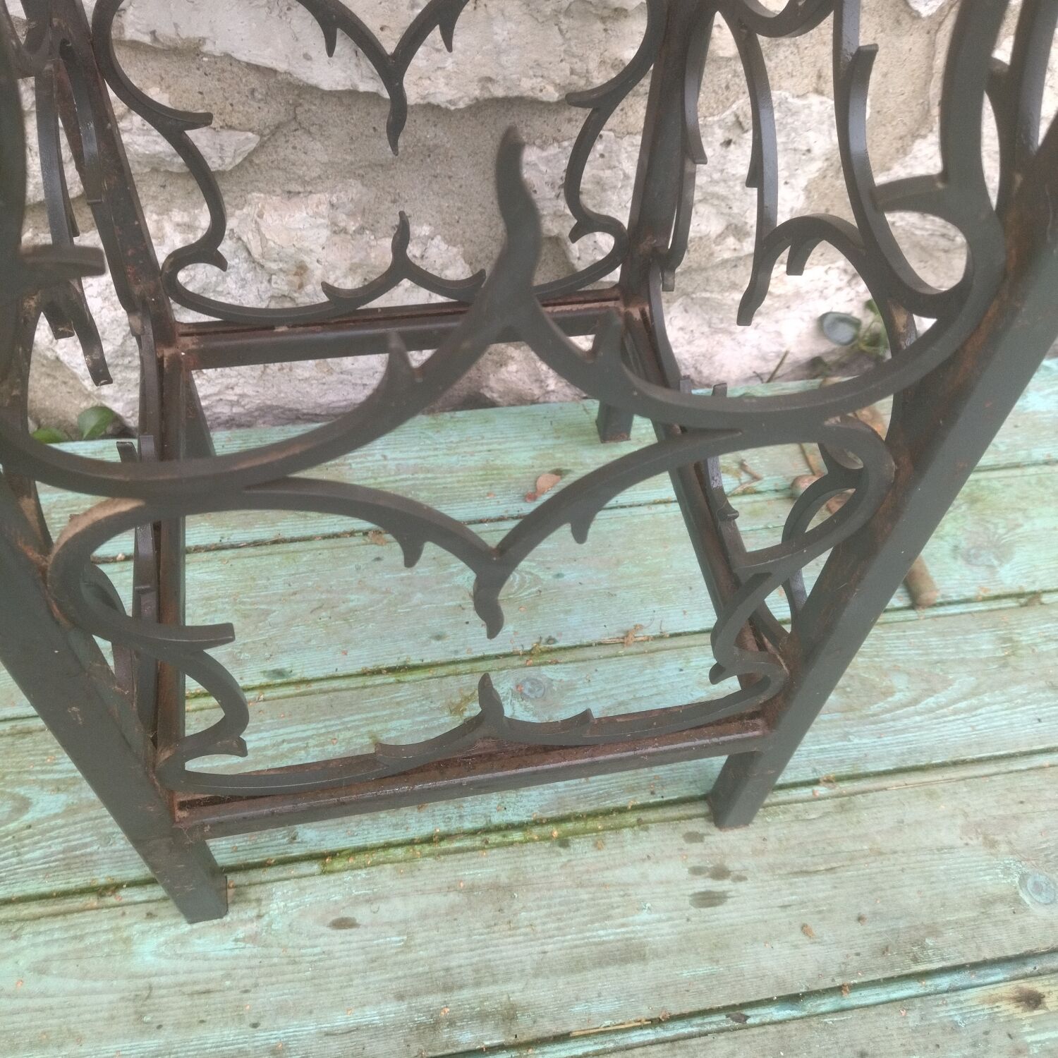 Metal console column 60s