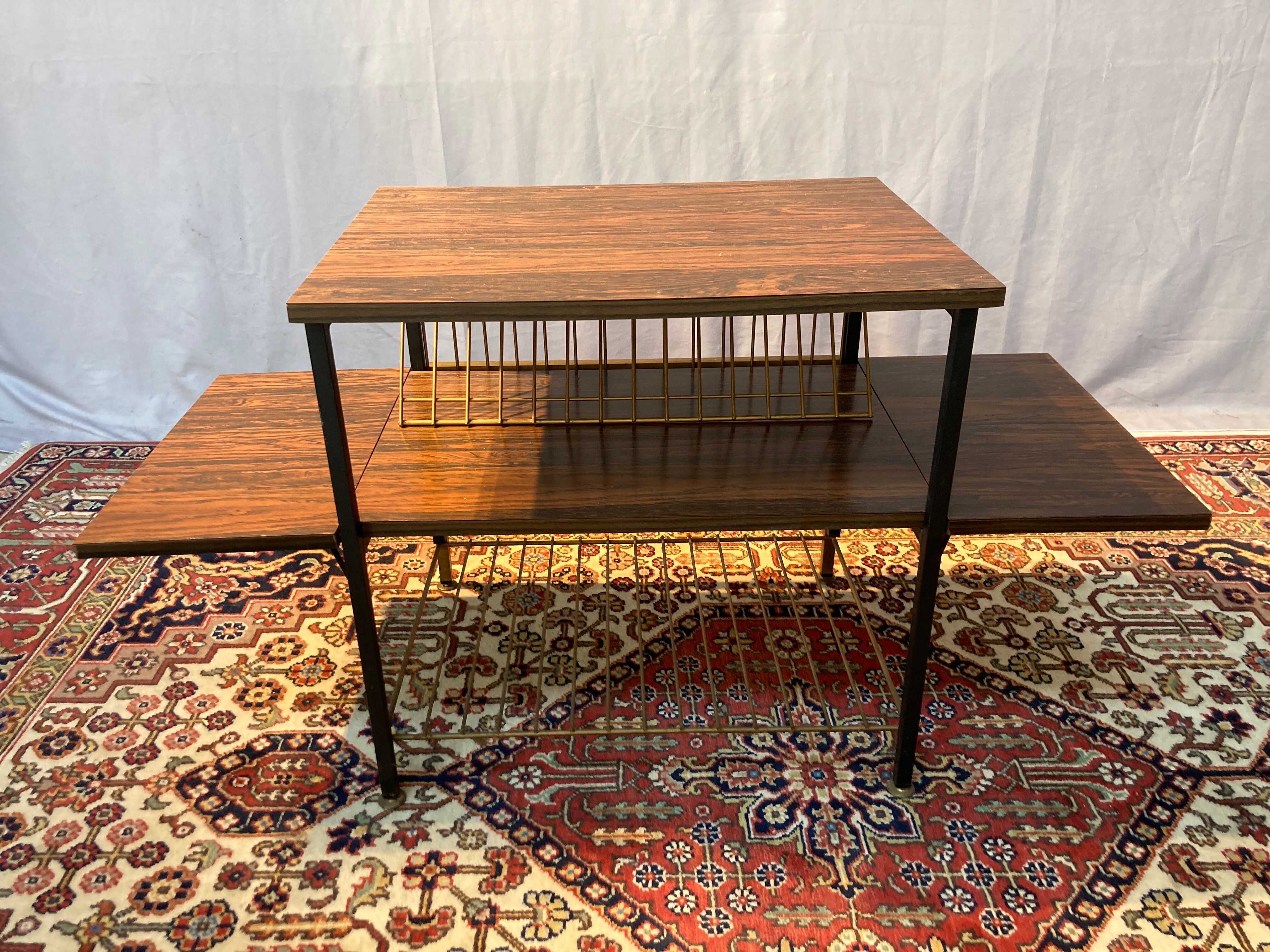 Vintage hi fi furniture in formica