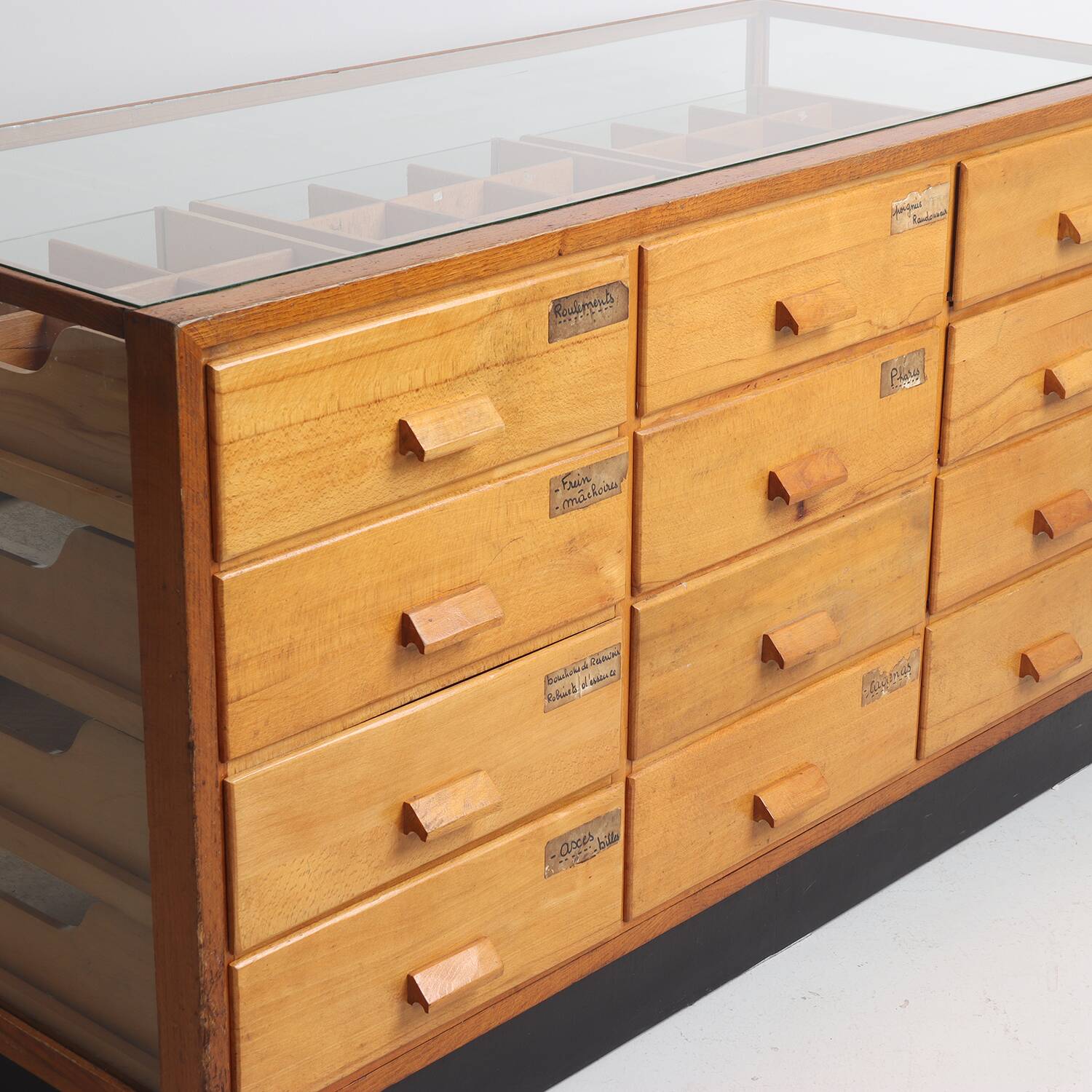 Trade furniture - vintage display case