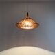 Suspension en teck et en raffia Bast par Temde