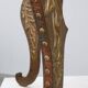 Table d'appoint Arts & Crafts en chêne et cuivre, Royaume-Uni vers 1910