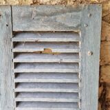 Pair of old wooden shutters