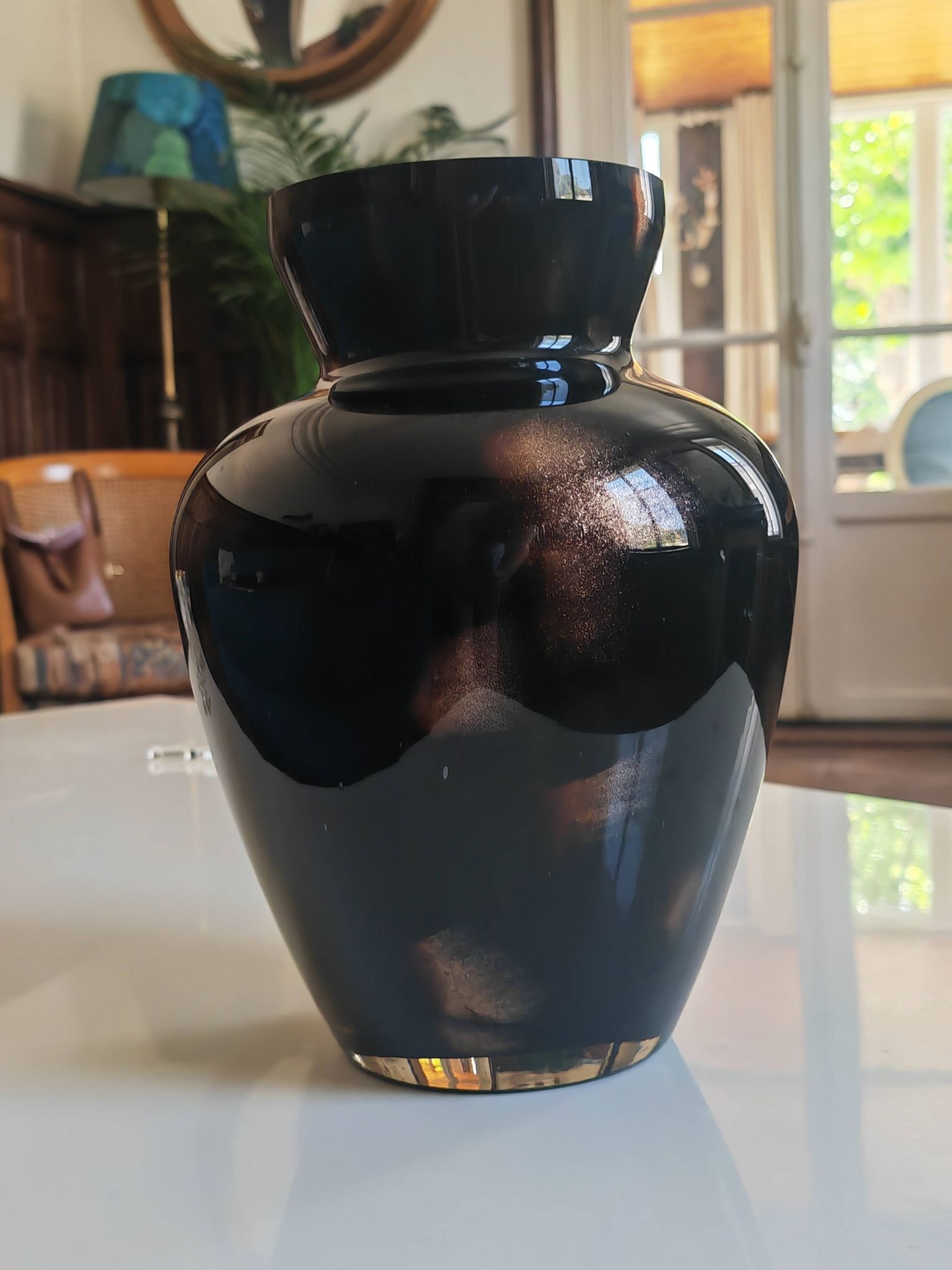 Nason aventurine vase