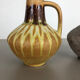 Set of 2 Ceramic Pottery Vase Heinz Siery Carstens Tönnieshof, Germany, 1970s