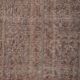 Vintage Turkish Oushak Rug Handwoven 55x373 cm