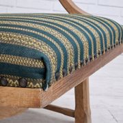 Chaise à bascule danoise à dossier haut, très bon état d'origine.