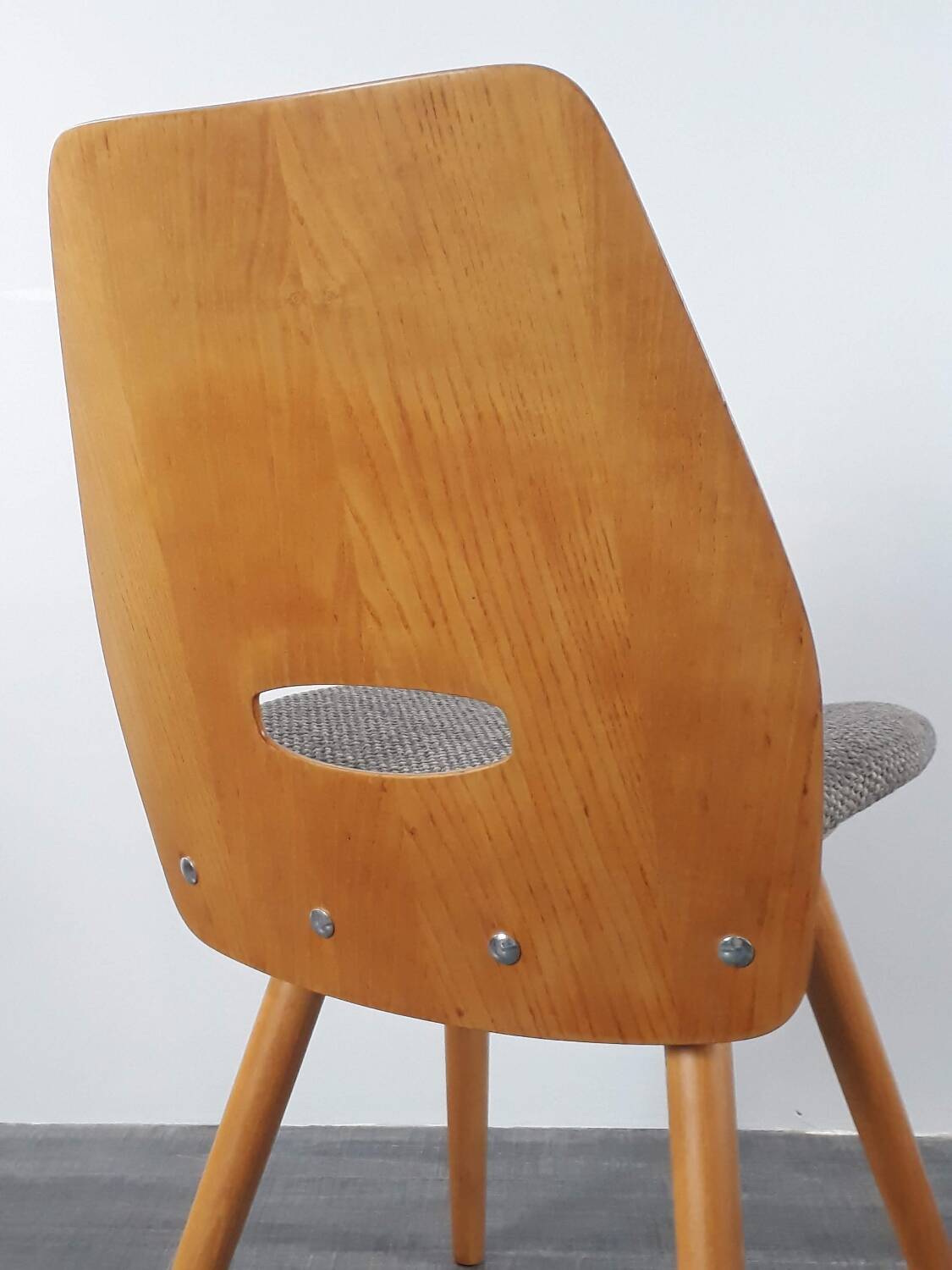 Set of 4 Lollipops chairs, Jiràk design, 1960s