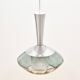 Plafonnier/Suspension Mid-Century Scandinave en Verre par Carl Fagerlund pour Orrefors, 1960s
