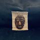 Masque cuba Tainos en terre cuite 13cm cubain ancien vintage sur tissage