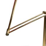 Articulated halogen lamp in chrome-plated brass – 1990s design – Italy