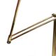 Articulated halogen lamp in chrome-plated brass – 1990s design – Italy