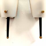 Paire d'appliques 1960 en perspex