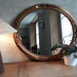 Golden mirror - 58x67cm