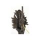 19th century cast iron bath lamp