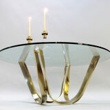 Vintage Coffee Table Design By Roger Sprunger For Dunbar, 1970s