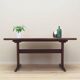 Table en acajou, design danois, années 1990, fabricant : Skovby