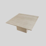 Vintage travertine coffee / side table