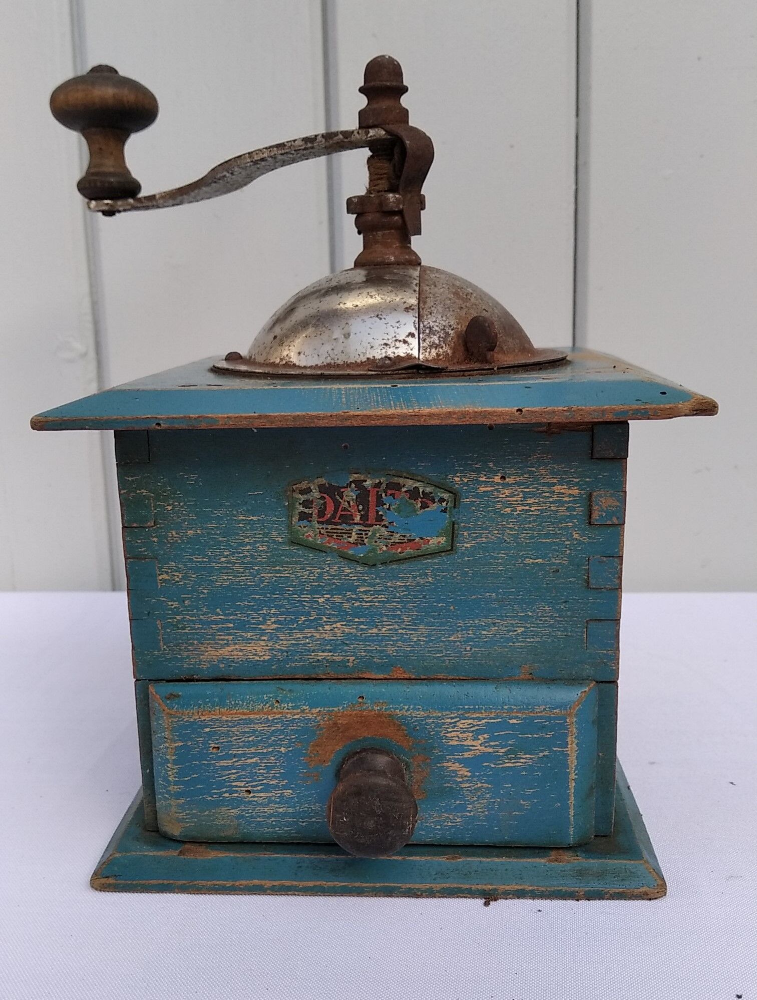 Old Delto coffee grinder
