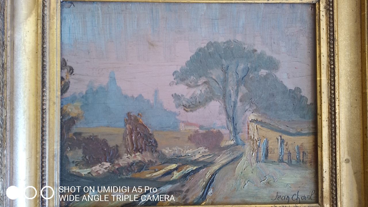 Oil on panel, Jean Louis Chorel, 33x27 cm