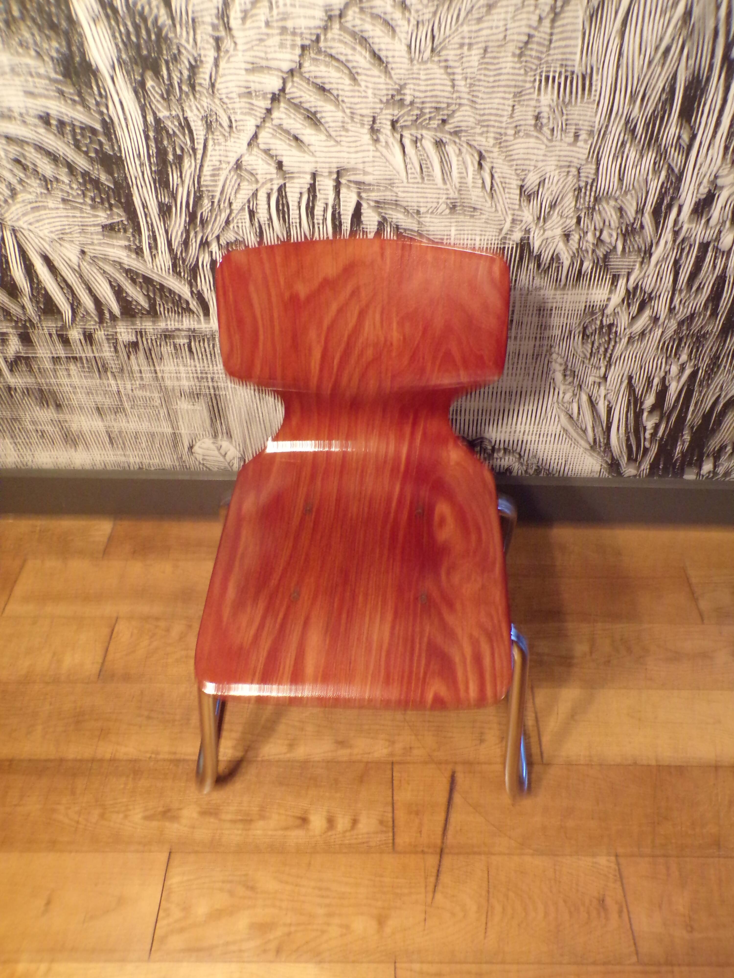 Flöttoto children's chair by Adam Stegner in pagwood