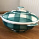 Givors earthenware tureen green tiles