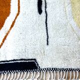 Beni Ouarain Berber Rug from Morocco – Handcrafted Wool, 155×110 cm