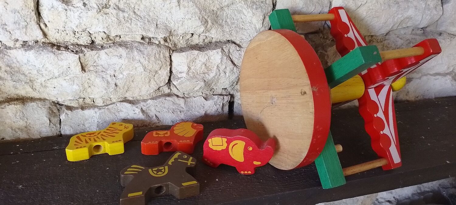 Vintage wooden toy